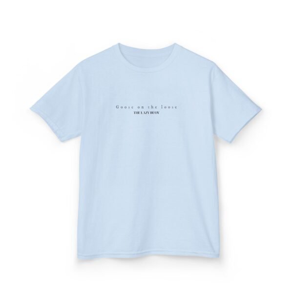 Kids 100% Cotton Tee; Goose on the loose - Image 35