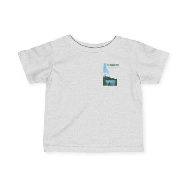 Infant 100% Cotton Tee; Okanagan Lake - Image 4