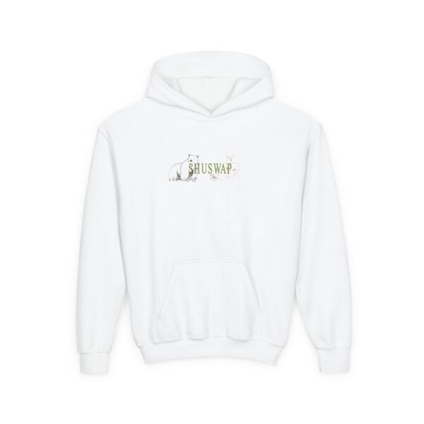 Kid's Hooded Sweatshirt; Shuswap Wildlife