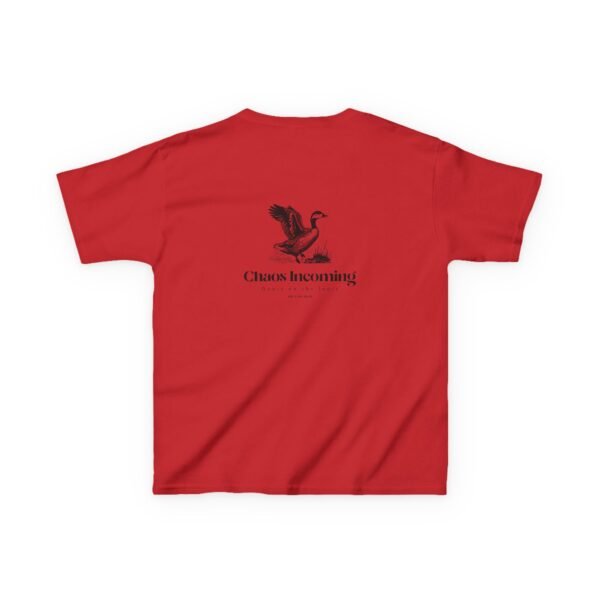 Kids 100% Cotton Tee; Goose on the loose - Image 46