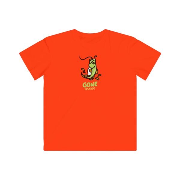 Kids Tee 100% Cotton; Gone Fishing - Image 4