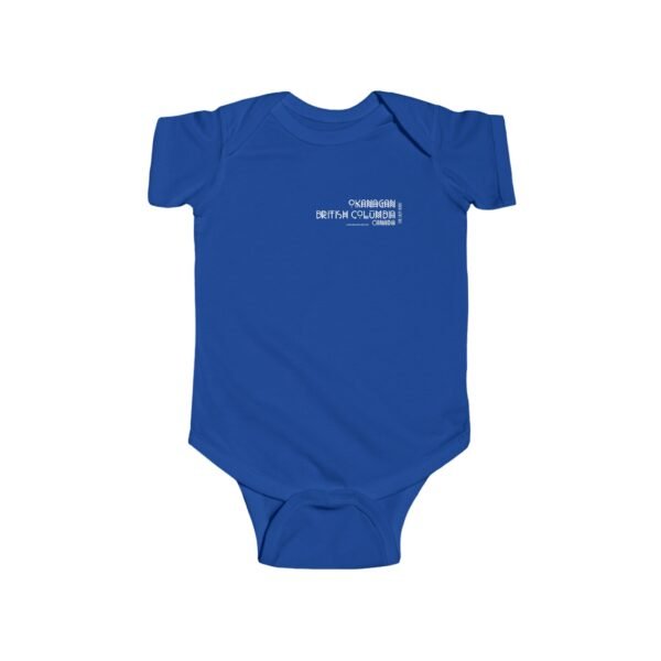 Infant 100% Cotton Bodysuit; Okanagan - Image 7