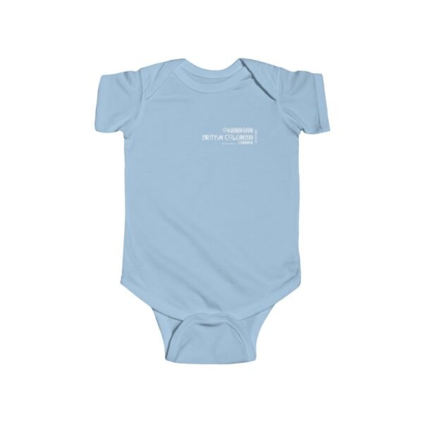 Infant 100% Cotton Bodysuit; Okanagan - Image 4