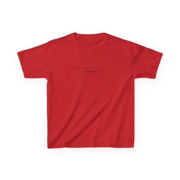 Kids 100% Cotton Tee; Goose on the loose - Image 45