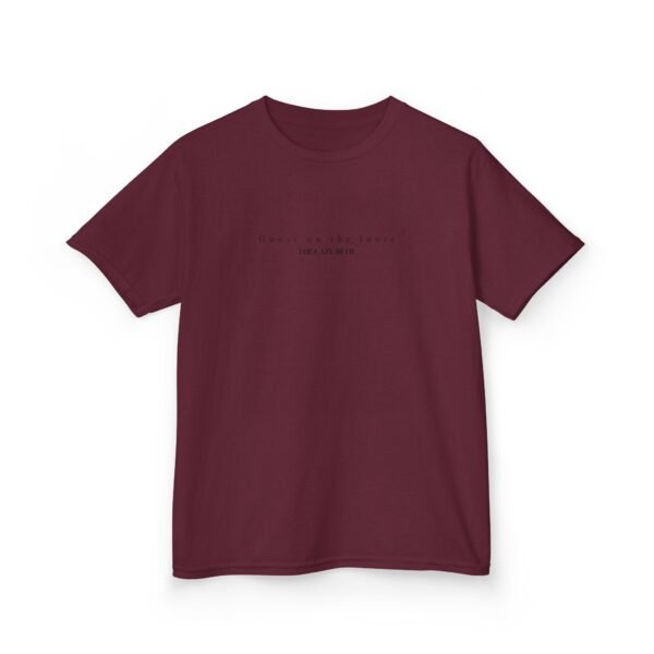 Kids 100% Cotton Tee; Goose on the loose - Image 19