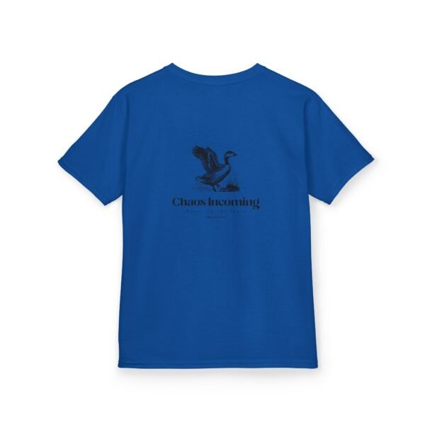 Kids 100% Cotton Tee; Goose on the loose - Image 40