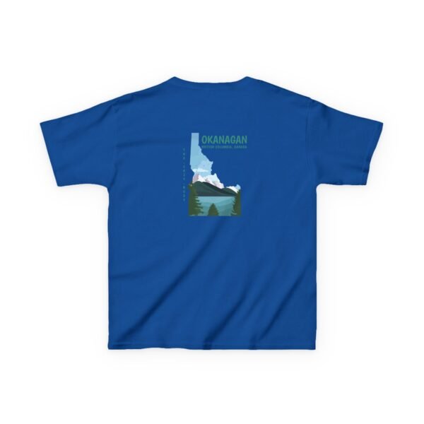 Kids 100% Cotton Tee; Okanagan Lake - Image 42