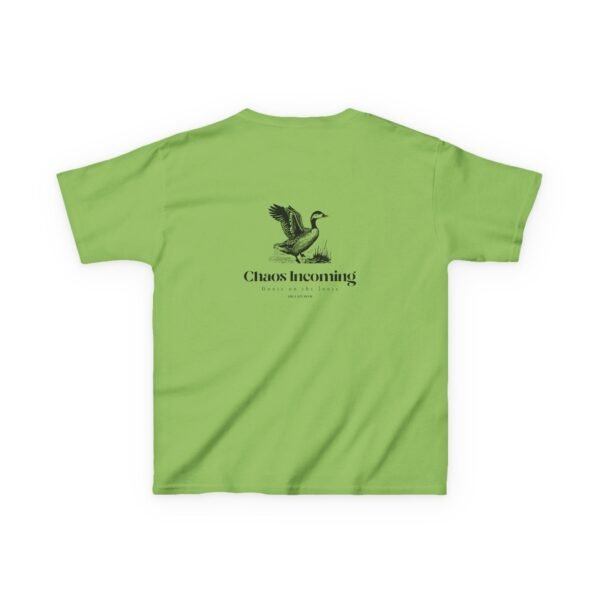 Kids 100% Cotton Tee; Goose on the loose - Image 26
