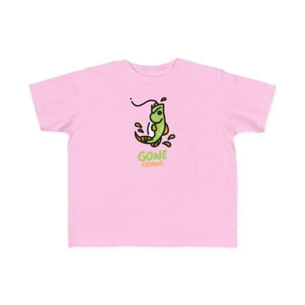 Toddler's 100% Cotton Tee; Gone Fishing - Image 28