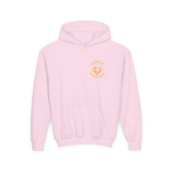 Kid's Hooded Sweatshirt; Shuswap Sunflower - Image 17