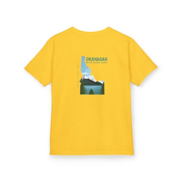 Kids 100% Cotton Tee; Okanagan Lake - Image 28