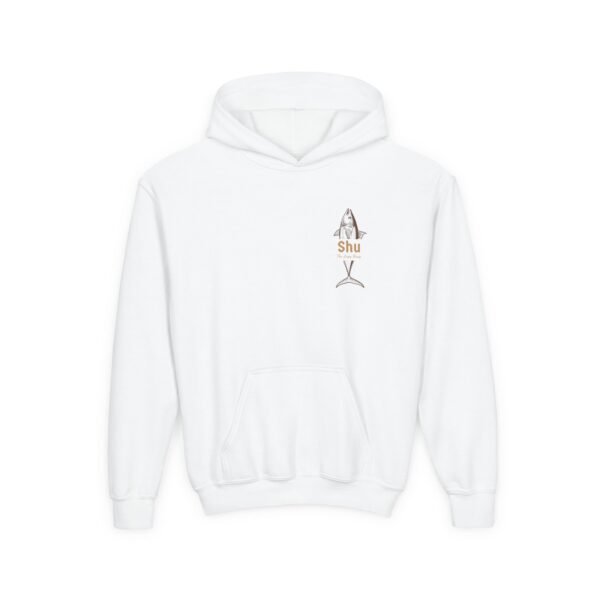 Kid's Hooded Sweatshirt; Shu Fish