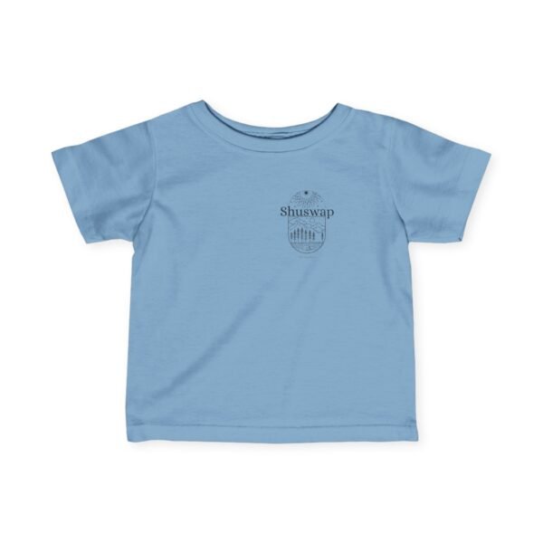 Infant 100% Cotton Tee; Shuswap Design - Image 13