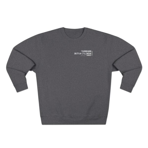 Unisex Crewneck Sweatshirt; Okanagan - Image 5