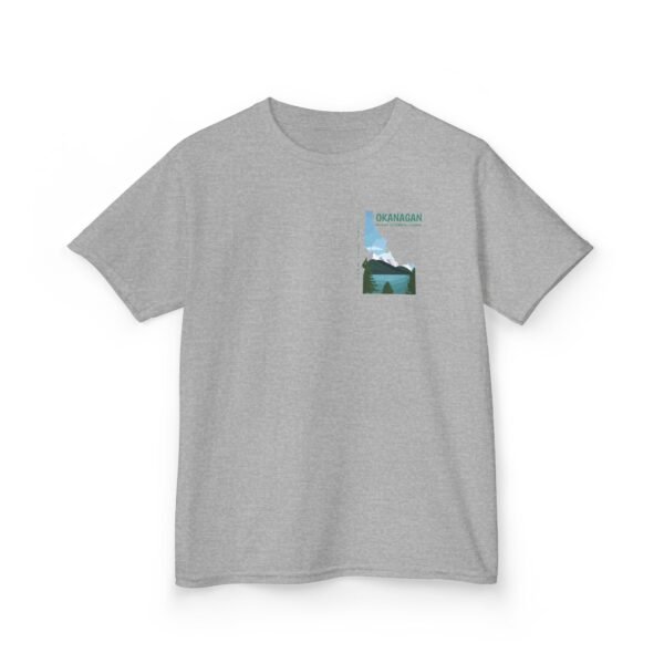 Kids 100% Cotton Tee; Okanagan Lake - Image 15