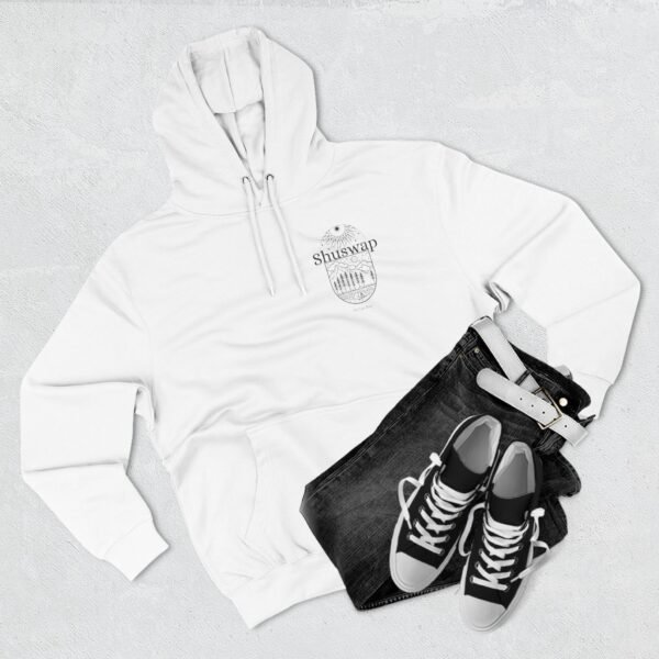 Adult Fleece Hoodie; Shuswap Design - Image 3