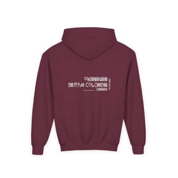 Kid's  Hooded Sweatshirt; Okanagan - Image 8