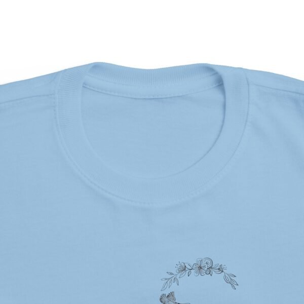 Toddler's 100% Cotton Tee; Shuswap Floral Geese - Image 9