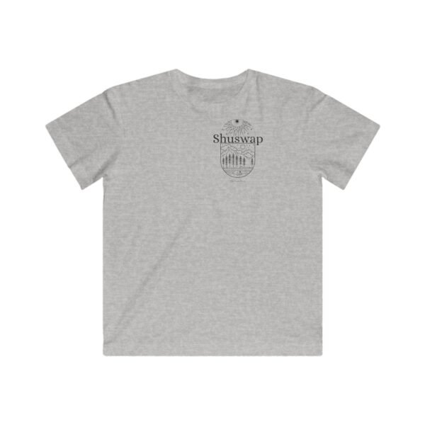 Kids 100% Cotton Tee; Shuswap Design - Image 7