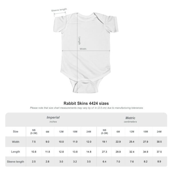 Infant 100% Cotton Bodysuit; Okanagan - Image 9