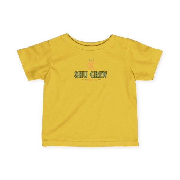 Infant 100% Cotton Tee; Shu Crew - Image 7