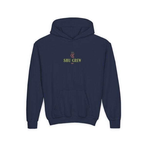 Kid's Hooded Sweatshirt; Shu Crew - Image 13