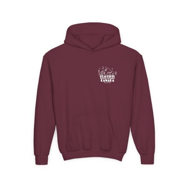 Kid's Hooded Sweatshirt; Beautiful British Columbia - Image 7