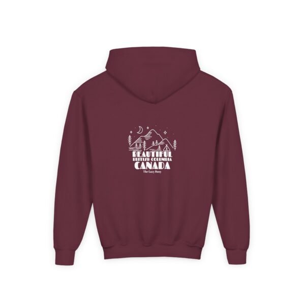 Kid's Hooded Sweatshirt; Beautiful British Columbia - Image 8