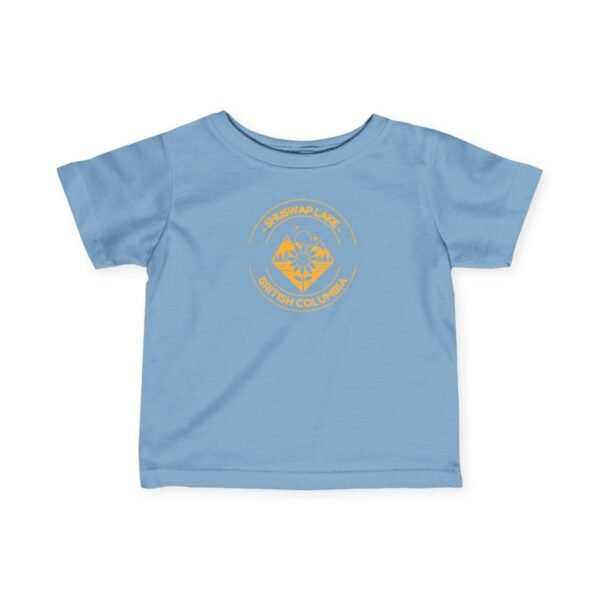 Infant 100% Cotton Tee; Shuswap Sunflower - Image 10