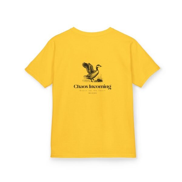 Kids 100% Cotton Tee; Goose on the loose - Image 24