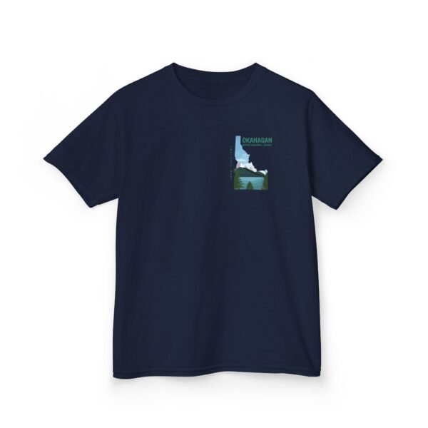 Kids 100% Cotton Tee; Okanagan Lake - Image 47