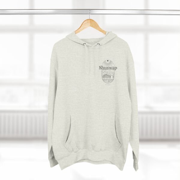 Adult Fleece Hoodie; Shuswap Design - Image 16