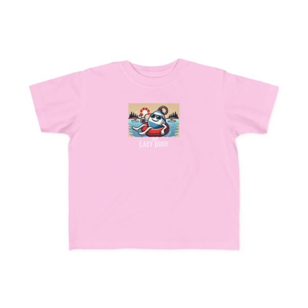 Toddler's 100% Cotton Tee; Lazy Buoy Logo - Image 16