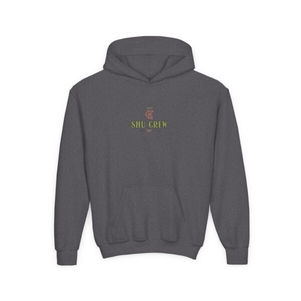Kid's Hooded Sweatshirt; Shu Crew - Image 9