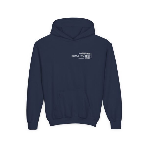 Kid's  Hooded Sweatshirt; Okanagan - Image 13