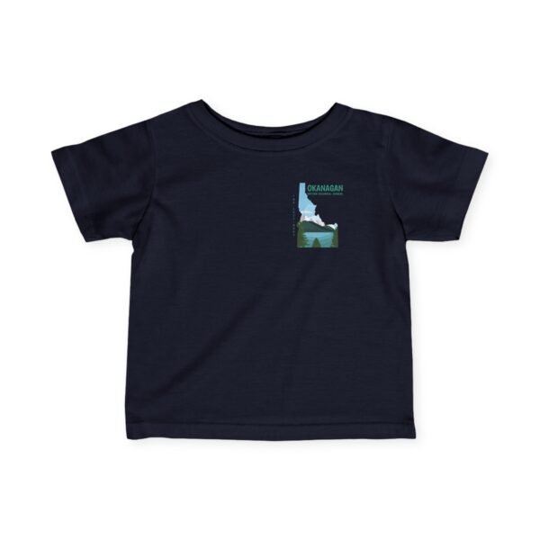 Infant 100% Cotton Tee; Okanagan Lake - Image 16