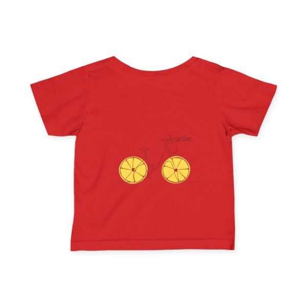 Infant 100% Cotton Tee; The Lazy Buoy Lemon Bike - Image 14