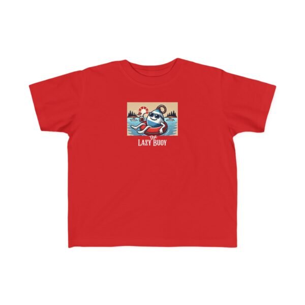 Toddler's 100% Cotton Tee; Lazy Buoy Logo - Image 19