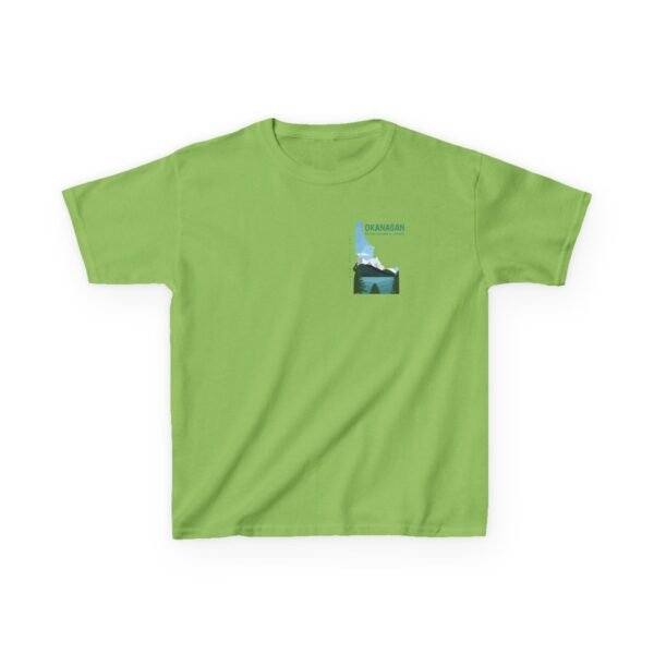 Kids 100% Cotton Tee; Okanagan Lake - Image 29