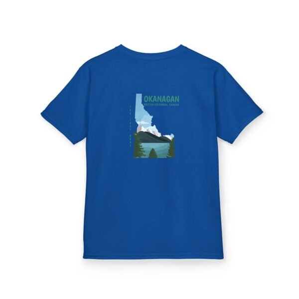 Kids 100% Cotton Tee; Okanagan Lake - Image 44