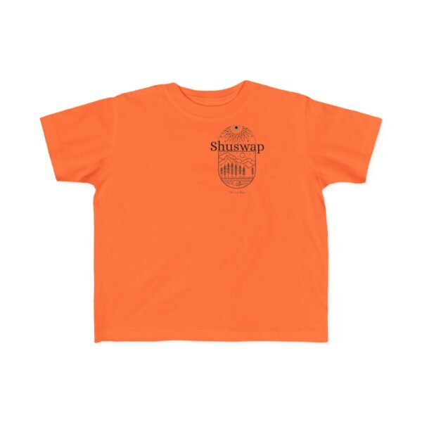 Toddler's 100% Cotton Tee; Shuswap Design - Image 4
