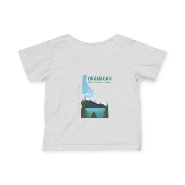 Infant 100% Cotton Tee; Okanagan Lake - Image 5