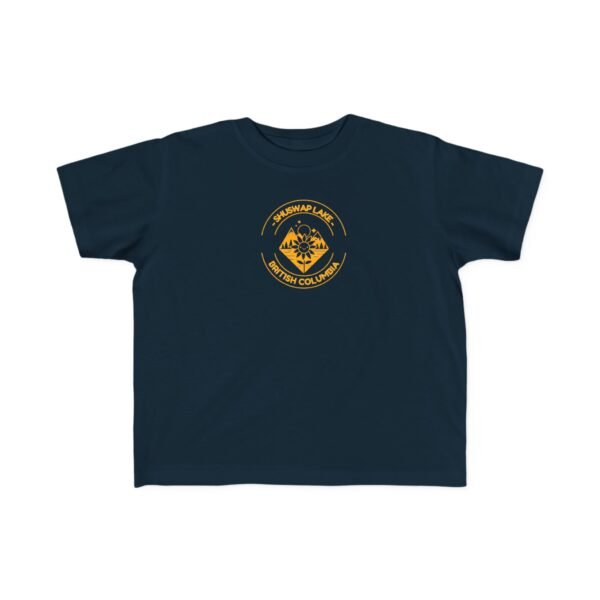 Toddler's 100% Cotton Tee; Shuswap Sunflower - Image 16