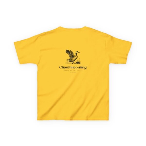 Kids 100% Cotton Tee; Goose on the loose - Image 22