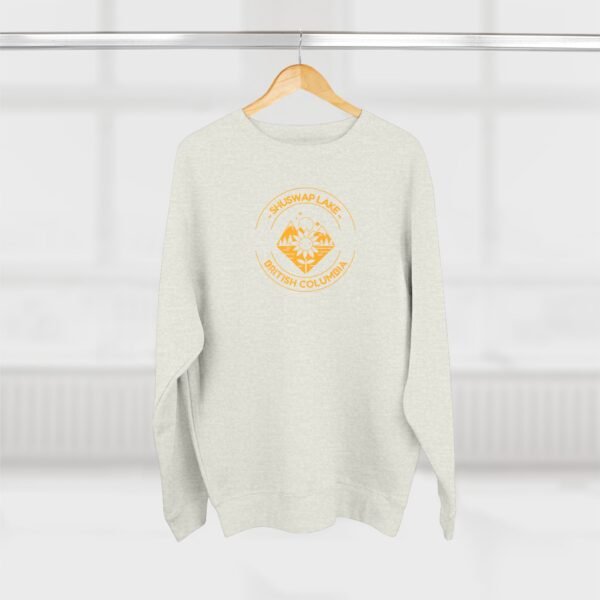 Unisex Crewneck Sweatshirt; Shuswap Lake Sunflower - Image 16