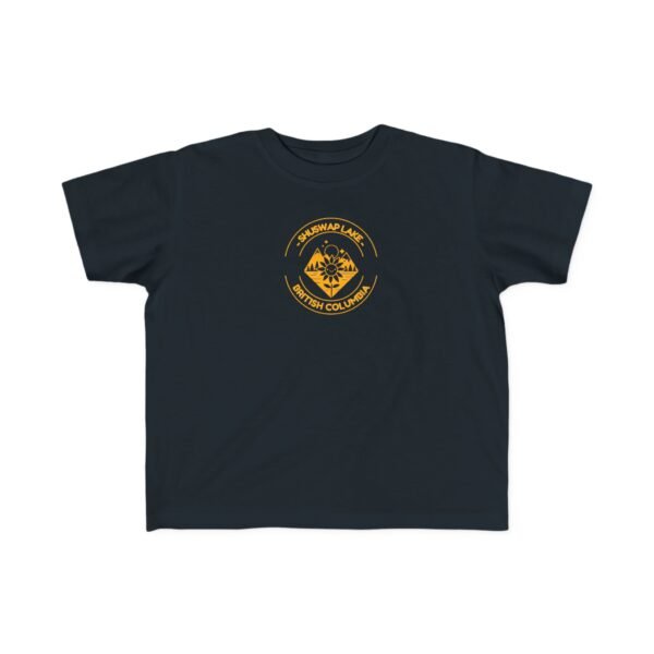 Toddler's 100% Cotton Tee; Shuswap Sunflower - Image 13