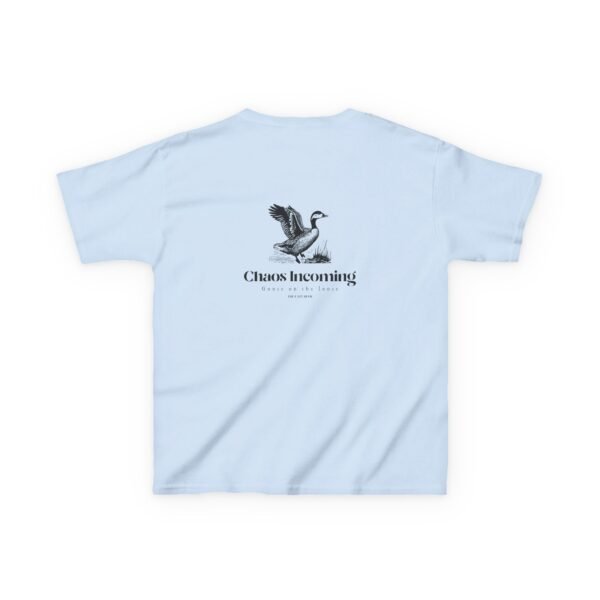 Kids 100% Cotton Tee; Goose on the loose - Image 34