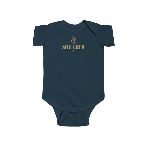 Infant 100% Cotton Bodysuit; Shu Crew - Image 13