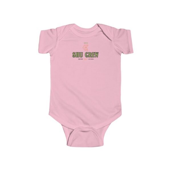 Infant 100% Cotton Bodysuit; Shu Crew - Image 15
