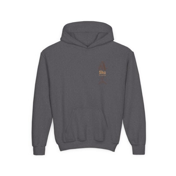 Kid's Hooded Sweatshirt; Shu Fish - Image 11